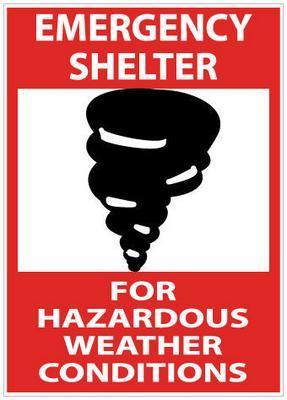 NMC Weather Shelter Signs