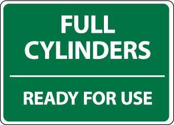 NMC Cylinder Signs