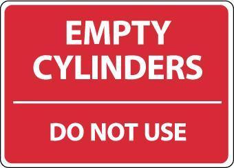 NMC Cylinder Signs