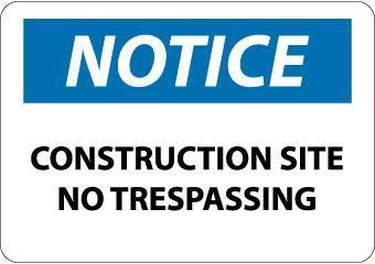 NMC Trespassing and Property Signs