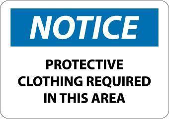 NMC Personal Protection (PPE) OSHA Notice Signs