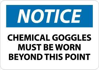 NMC Personal Protection (PPE) OSHA Notice Signs