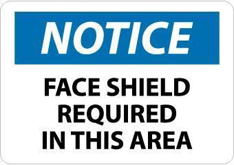 NMC Personal Protection (PPE) OSHA Notice Signs