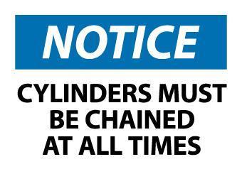 NMC Cylinder Signs