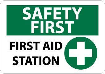 NMC First Aid and Spill Response Signs