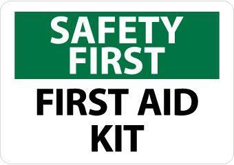 NMC First Aid and Spill Response Signs