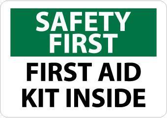 NMC First Aid and Spill Response Signs