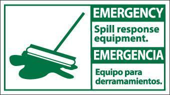 NMC First Aid and Spill Response Signs