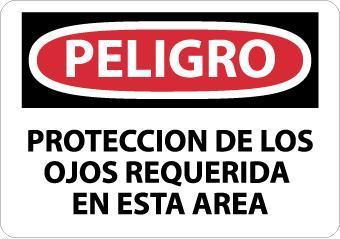 NMC Spanish and Bilingual Personal Protection (PPE) Danger Signs