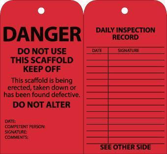 NMC Scaffold Status Tags