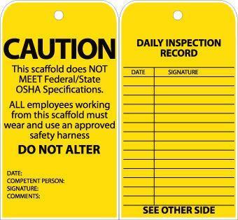 NMC Scaffold Status Tags