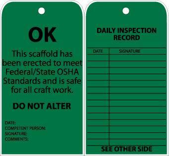 NMC Scaffold Status Tags