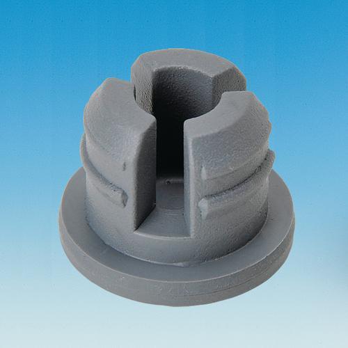 Slotted Rubber Stopper for Serum Bottles, Ace Glass Incorporated