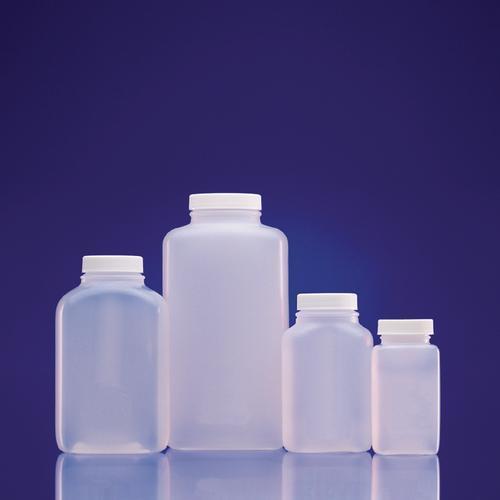 Bottle, HDPE Rectangular, Ace Glass Incorporated