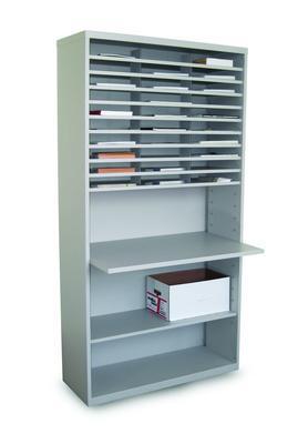 Mail Sorter with Adjustable Work Surface, Marvel® Office Furniture