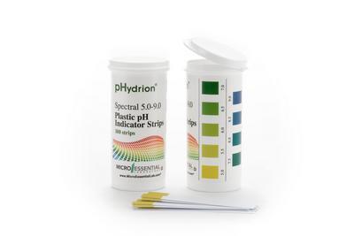 pHydrion pH strips, Micro Essential Laboratory