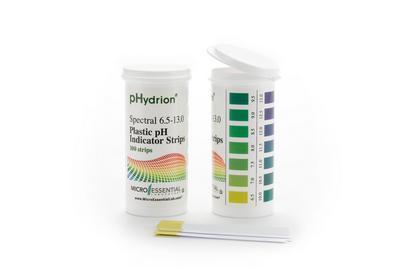 pHydrion pH strips, Micro Essential Laboratory