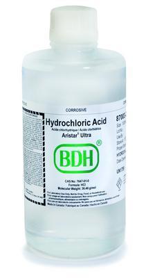 Hydrochloric Acid, BDH ARISTAR® ULTRA