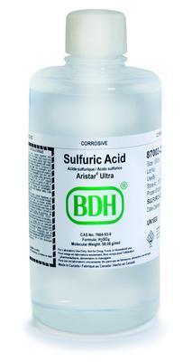 Sulfuric Acid, BDH ARISTAR® ULTRA