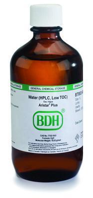 Water (HPLC, Low TOC) BDH ARISTAR® PLUS