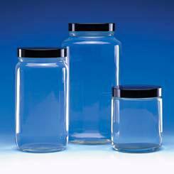 Safety Coated Jar, Clear, Wide Mouth, Wheaton