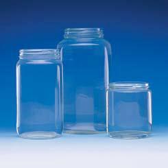 Safety Coated Jar, Clear, Wide Mouth, Wheaton