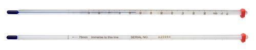 VWR® PFA Safety-Coated Liquid-In-Glass Thermometers