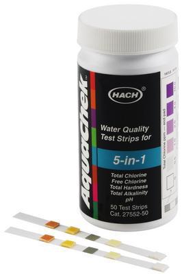 5-in-1 Water Quality Test Strips, Hach®