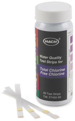 Free and Total Chlorine Test Strips, Hach®