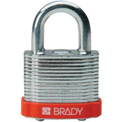 STEEL PADLOCK .75IN KD ORNGPK6