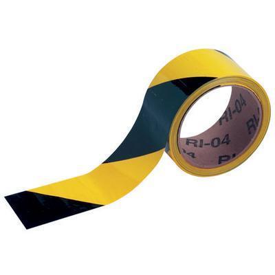 TAPE BLK YELLOW 2IN 18YD