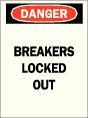 MAGNETIC SIGN DANGER BREAKERS