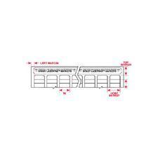 Lasertab Laser Printer Labels, Brady®