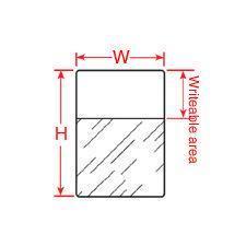 Thermal Transfer Printable Labels, B-461, Brady Worldwide®