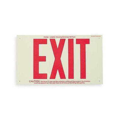 BradyGlo® Frameless Exit Signs, Brady®