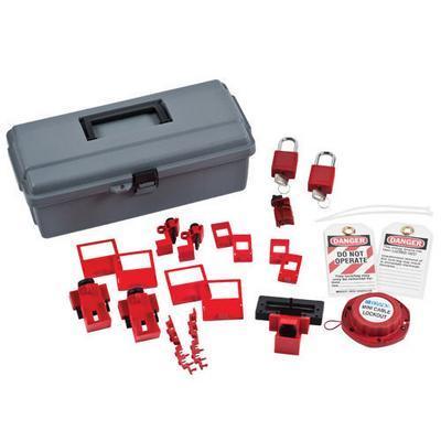 BRKER LO TOOLBOX W/ SFTY LOCKS