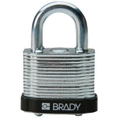 BRADY LOCK STEEL .75IN KDBLK