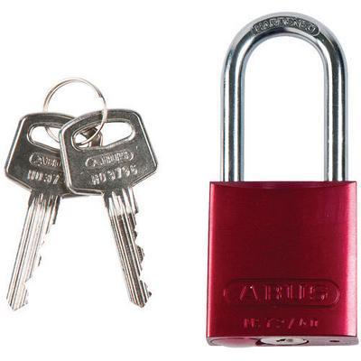 ABUS ALUM PADLOCK 1.5IN KDRED