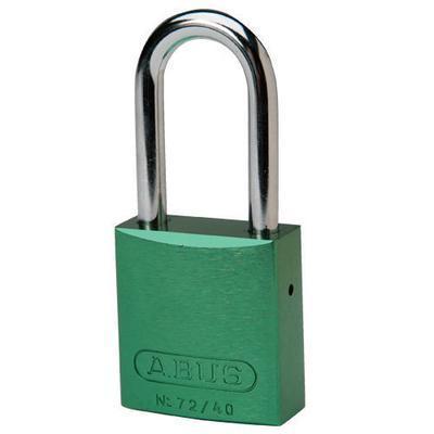 ABUS ALUM PADLOCK 1.5IN KDGRN