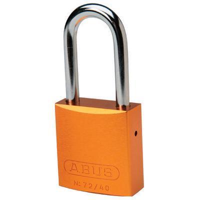 ALUM PADLOCK 1.5 KD ORANGE