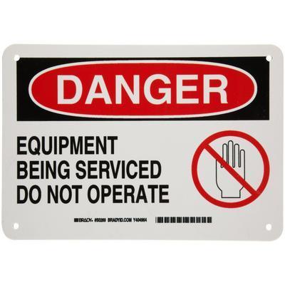 Danger Lockout Signs, Brady®