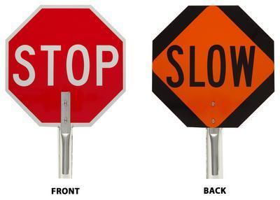 STOP/SLOW PADDLE