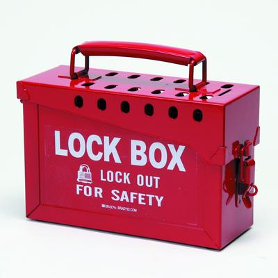 Portable Metal Lock Box, Brady®