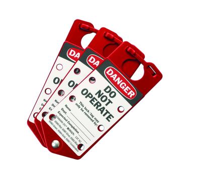 Labeled Lockout Hasp, Brady®