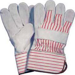 GLOVE WORK LEATHER PALM PK12