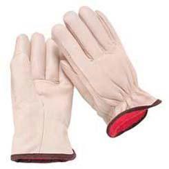 GLOVE COW DRIVR FLEEC LINED XL