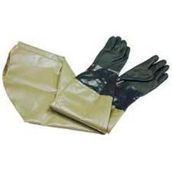 GLOVE GREEN PVC FULL ARM