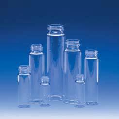 E-C Sample Vials, Glass, Wheaton