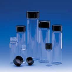 E-C Sample Vials, Glass, Wheaton