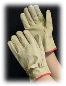 GLOVE DRVR TOPGRAIN STR THMB L